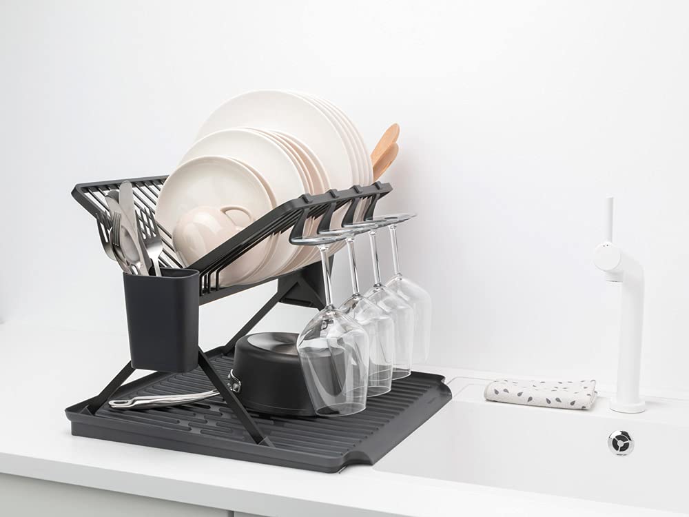 Brabantia SinkSide Egouttoir Pliable, Large - Dark Grey 139482