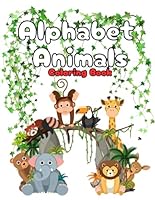 Alphabet Animals Coloring Book B0DC5PLM1P Book Cover