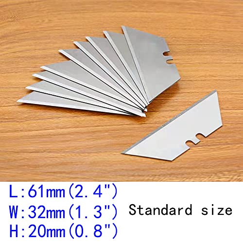 Image of Replacement Knife Blades for Hay knife, Standard Size Blades for Most Utility Knives