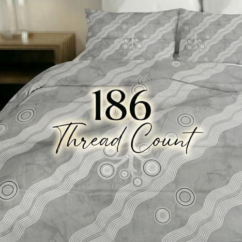 Image of Mafatlal 186 TC Metro Cotton Single Bedsheet | 90 x 60 Inch|Soft, Breathable & Lightweight | with Matching Pillow Cover| Iron Grey