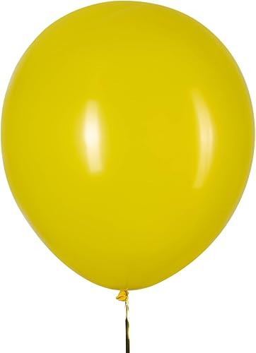 Miniatura 2 de Globos azul marino y amarillo de 12 pulgadas, globos de confeti azul marino y amarillo para decoraciones de fiesta de cumpleaños, 50 unidades