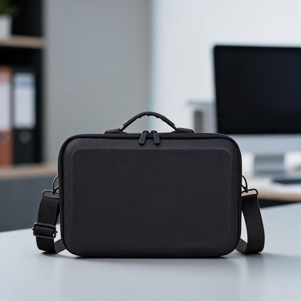 Étui de transport rigide en EVA pour DJI Lito X1, sac de rangement étanche et résistant aux chocs avec bandoulière, organiseur de voyage portable pour accessoires, noir