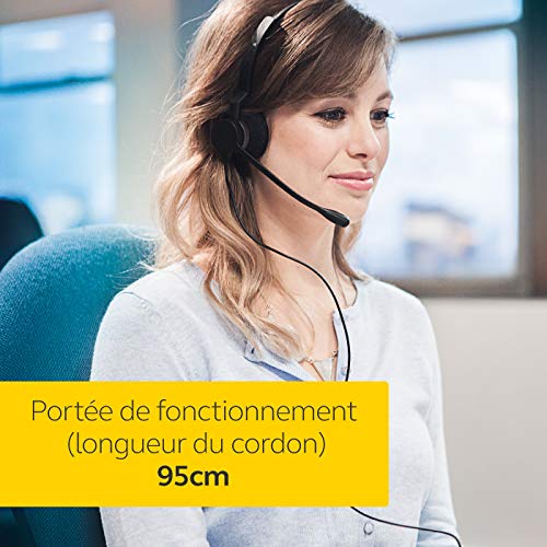 Jabra Biz 1500 – Casque Mono supra-auriculaire Quick Disconnect – Casque Filaire avec Microphone Antibruit et Protection… - Les Beatles, Paul McCartney, John Lennon, RIngo Starr, George Harrison Jabra Biz 1500 - Casque Mono supra-auriculaire Quick Disconnect - Casque Filaire avec Microphone Antibruit et Protection… – Image 5