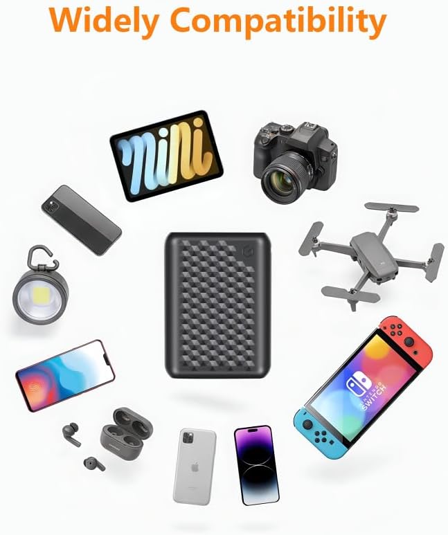 Miniatura 6 de Batería portátil calentada del banco del poder de la chaqueta 18400mAh para la capa de calefacción