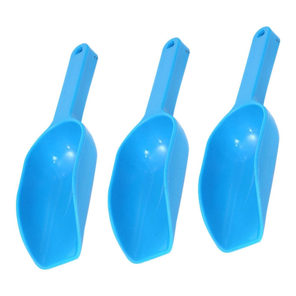 Toyvian 3Pcs Kids Snow Shovels Toys Beach Sand Shovels Plastic Snow Scoop Spade Gardening Tools Sandbox Equipment for Garden Sand Snow Backyard Kids Adults