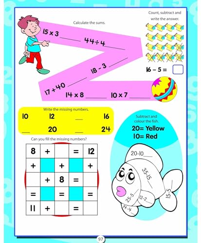 1001 Activities Book for Kids for Age 4+ with Exciting Activities of Word Searches, Puzzles, Dot-to-Dots, Mazes and Colouring