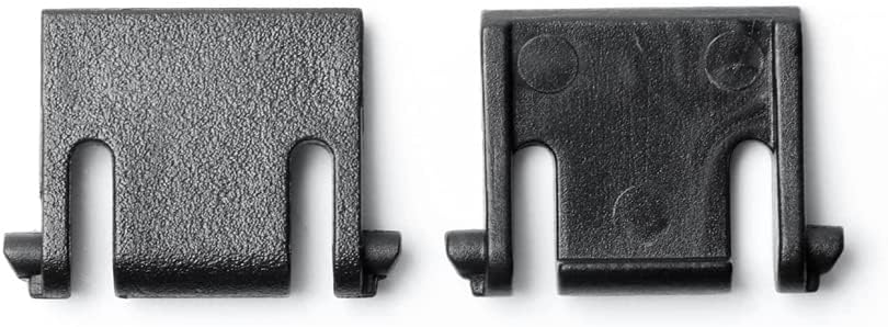 2Pcs Computer Keyboard Stand Mount Feet Set For Corsair K66 K68 K55, Tilt Leg Foot Replacement Parts Mechanical Keyboard Accessories (Black)