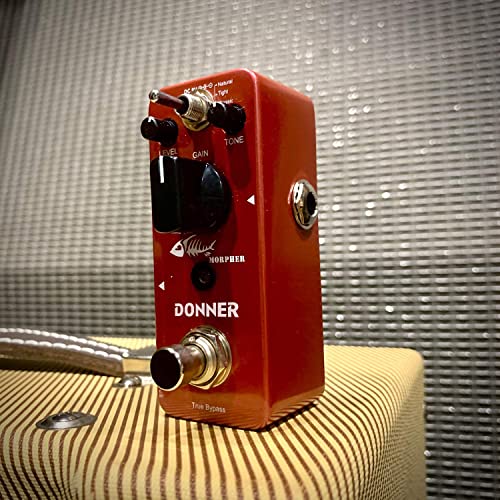 Donner Distortion Guitar Pedal, Morpher Distortion 3 Modes Natural, Tight, Classic Crunch 80S Metal For Electric Guitar True Bypass #TOP7