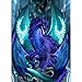 Full Drill Diamond Painting by Number Kits, 5D DIY Round Diamond Art Home Wall Decor Embroidery Crafts 11.8×15.8 Inches (Dargon)