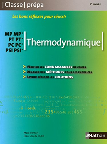 Télécharger Thermodynamique - MP-MP* PT-PT* PC-PC* PSI-PSI* Francais PDF