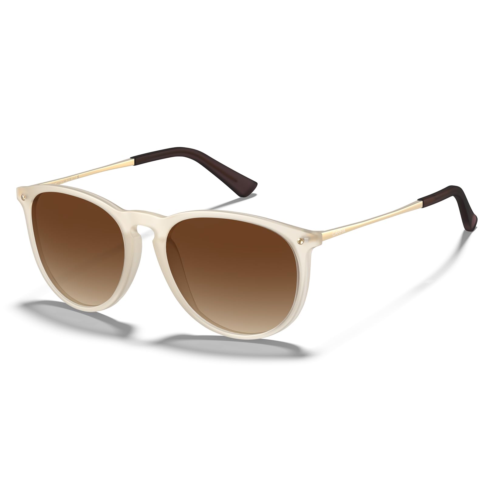 CARFIA okulary przeciwsłoneczne Premium Retro z polaryzacją Damskie Męskie Ochrona UV400 Ultralekka ramka