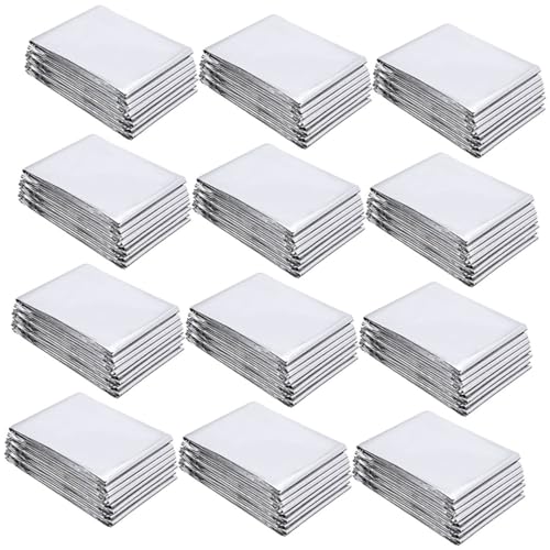 Toddmomy 12 Láminas De Película Reflectante De Aluminio Plateado para Plantas, Película Mylar para Invierno En Jardín y Cultivo, Lámina Reutilizable para Invernaderos y Protección Térmica De Plantas