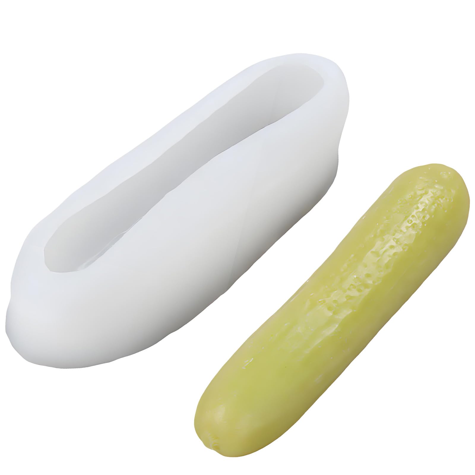 Oxxggkao Fruit Silicone Molds Multipurpose Silicone Cake Baking Molds for Epoxy Resin Making Soap Elastomer Bitter Gourd Cast