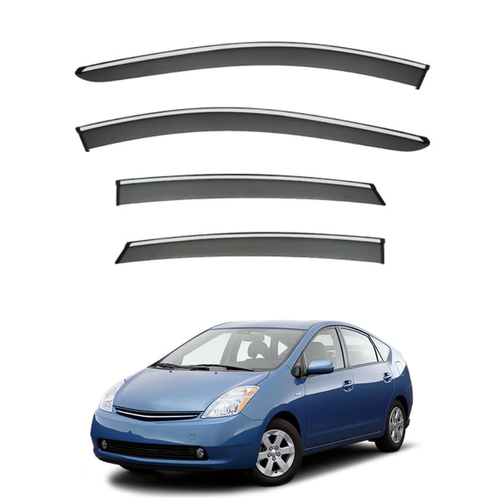 Déflecteurs de vitre aérodynamiques anti-buée pour Toyota Prius 2004