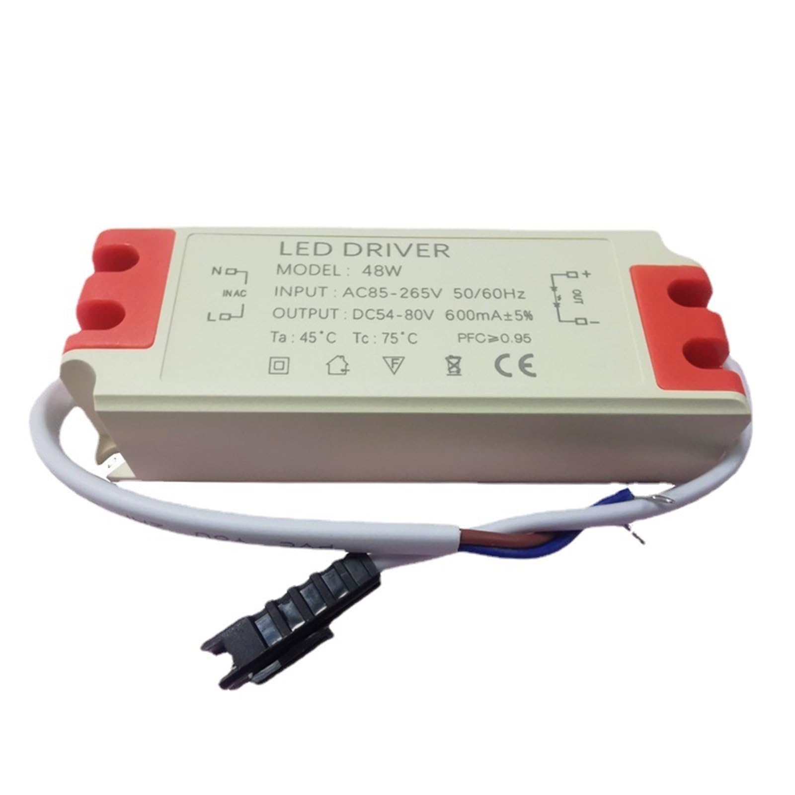 Led Driver Power Panel Light Panel Light 48W Isolation high PF