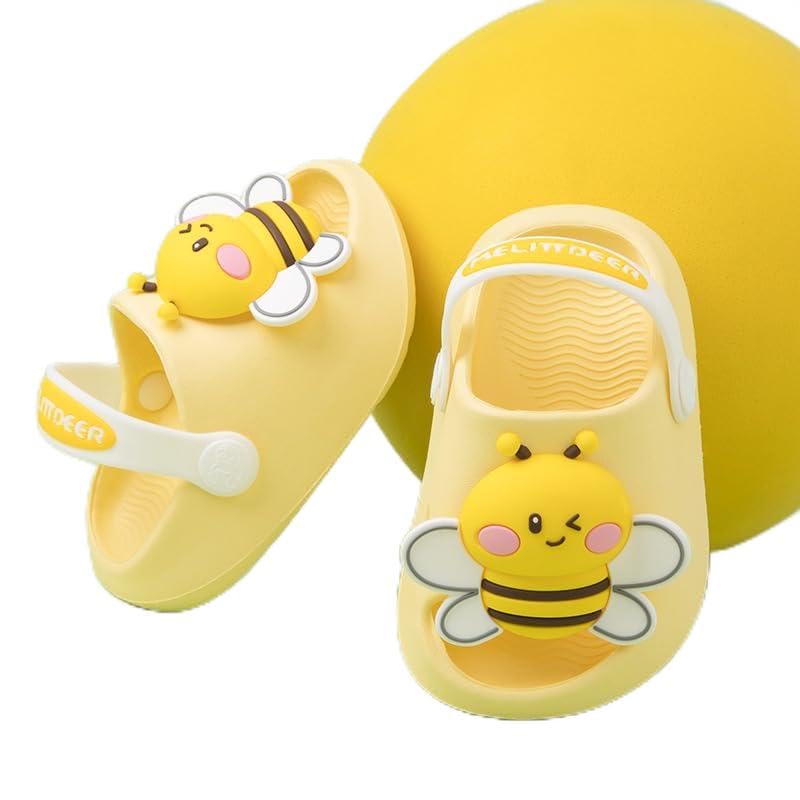 Generic Toddler Kids Mules Boys Girls Cute Garden Water Clogs Sandals Slip On Shoes Slipper Slides Lightweight Outdoor Summer Children Beach Pool Shoes for Baby Little Kids3 Multi