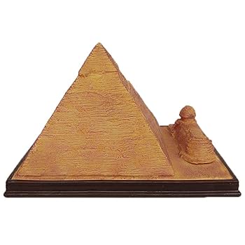 値下げします　エジプト　彫刻が美しい大きなピラミッド　3点セット 置物 Amazon.co.jp: 置物・オブジェ、机の装飾、世界的に有名な
