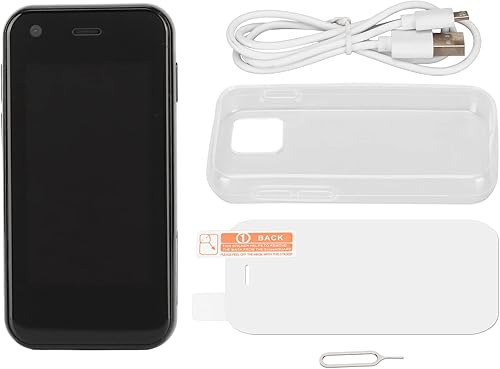 Cuifati XS11 Mini teléfono móvil, 2.5 pulgadas teléfono celular 1GB 8GB Quad Core para Android teléfono inteligente para estudiantes (negro)