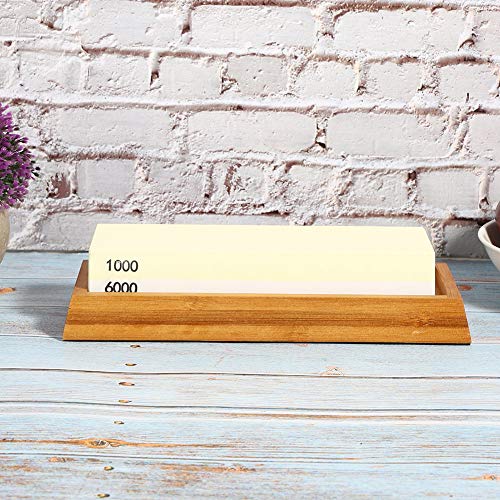 Double Sided Knife Sharpening Stone Kitchen Whetstone Sharpener Set for Various Blades - Image 8