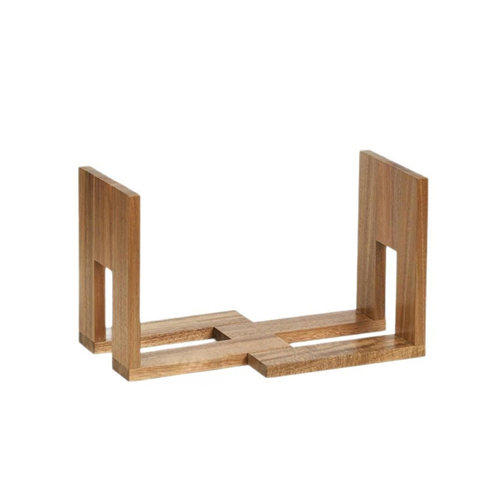 Calle Libro Decorativo para estantes Wooden Holder Expandable