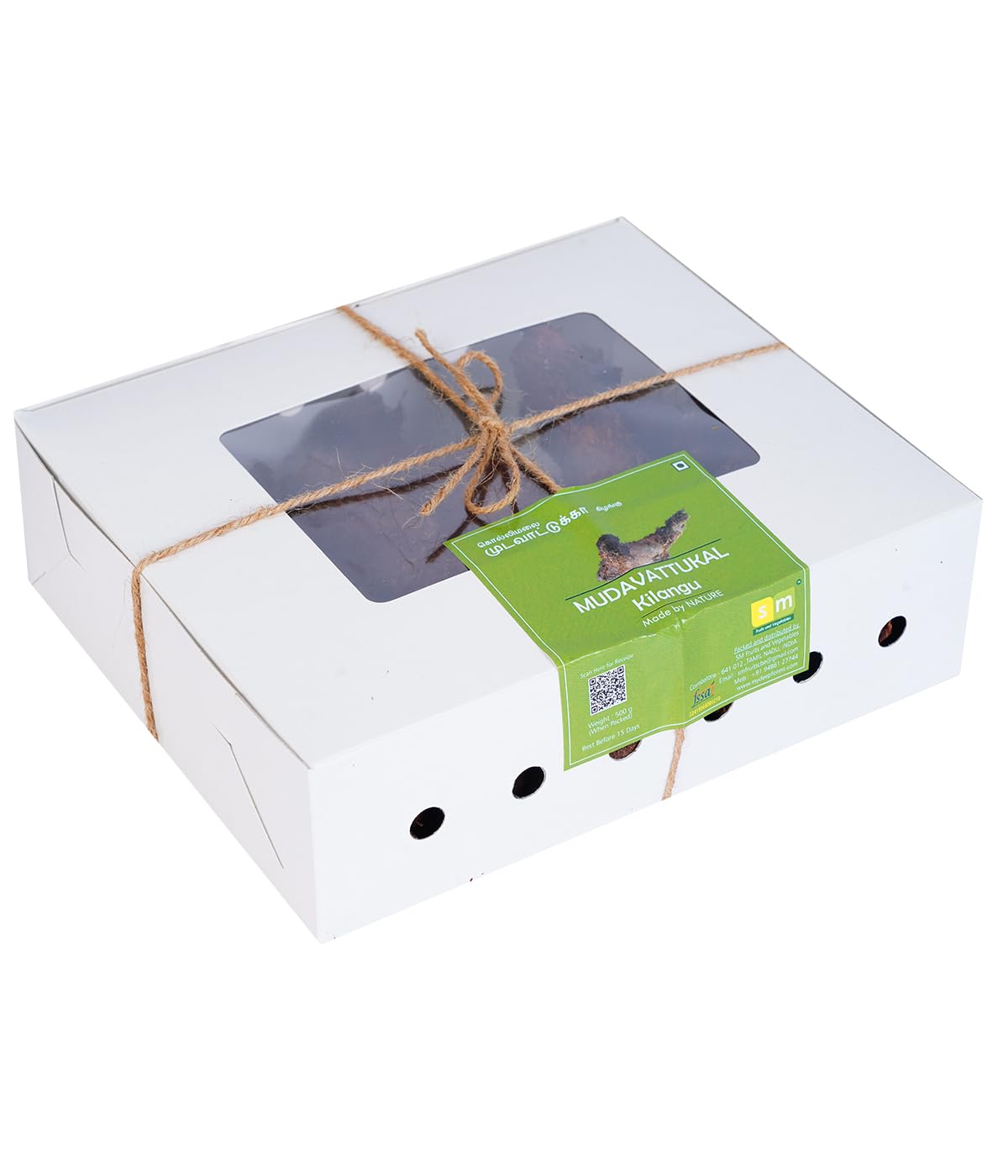 Deep Forest Fresh Mudavattukkal Kizhangu | Oak Leaf Basket Fern Root | Veg Goat Leg | 100% Natural from Kollimalai | முடவாட்டுக்கால் கிழங்கு - 500 Gram (Pack of 1)