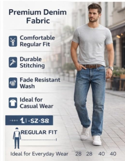 Image of Dusty Blue Bottom Fabric Cotton Denim