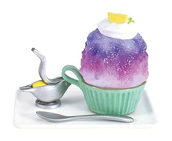 【ミニチュア】カキ氷とアイスクリームのセット kenelephant_gc0303d