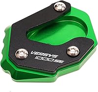 Vista 1 de Soporte lateral de pie de motocicleta para Kawasaki VERSYS 1000 SE Versys 1000SE 2019 2020 2021 2022 2023 2024 Kick Stand Extension Pad