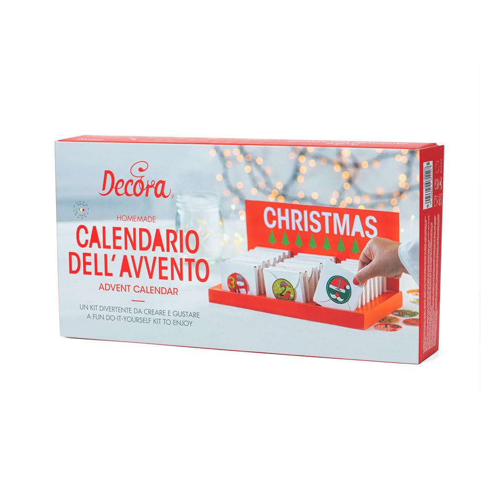 DECORA 0890051 Advent Calendar Set of 75 PCS