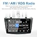 for 2010-2013-Mazda-3 Radio,Built-in Wireless Carplay&Android Auto 1280 * 720 Touch Screen Car Stereo GPS Navigation Bluetooth USB Player 2G RAM 32G ROM Head Unit EZoneTronics