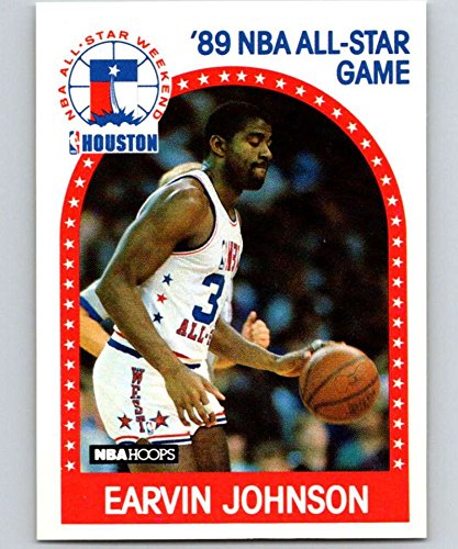 Amazon.com: 1989-90 Hoops Basketball #166 Magic Johnson Los 