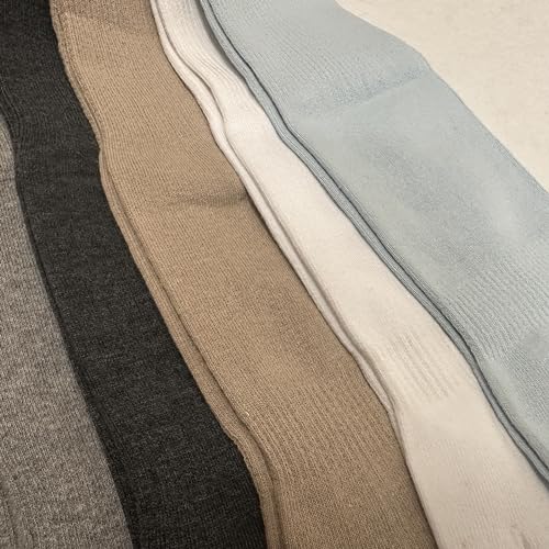 COUVER Men's 5 fingers Toed Toe Socks(Length:Quarter ~ Midcalf)4