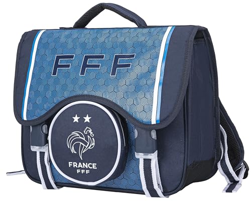Equipe de France de Football sac à dos scolaire et cartable FFF solide pour enfant