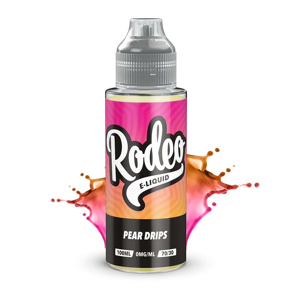 100ml Pear Drops E-liquide, 70/30, Vape Juice E-liquide Sub Ohm Vape Liquid  Flavoured eJuice E Cigarette Liquid, Sans nicotine,120ml bouteille, Short  Fill Ecig (Rodeo E Liquid) : Amazon.fr: High-Tech