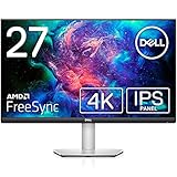【Amazon.co.jp限定】Dell S2721QS 27インチ 4K モニター (3年間無輝点交換保証/IPS非光沢/DP・HDMIx2/sRGB 99%/縦横回転・高さ調節/AMD FreeSync/スピーカー付)
