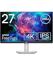 Dell 4K ワイドフレームレスモニター 27インチ S2721QS(3年間無輝点交換保証/AMD FreeSync™/4K/IPS非光沢/DP,HDMIx2/縦横回転,高さ調節/スピーカー付)