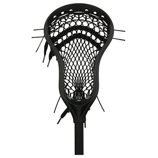 StringKing Complete 2 Senior Defense Lacrosse Stick (Black/Black)