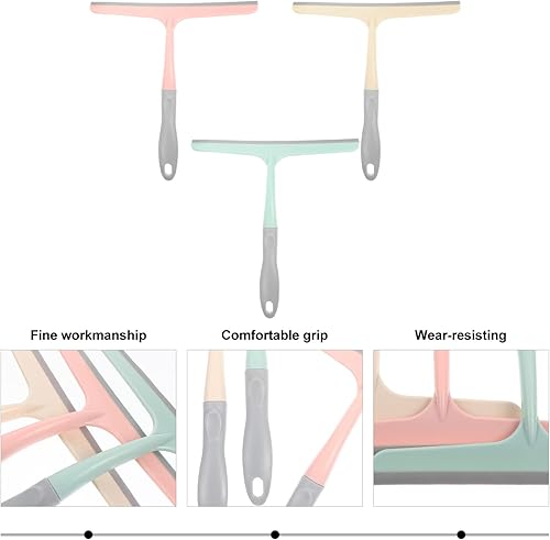 Miniatura 4 de Zerodeko Limpiador de vidrio, raspador de ducha, rejuvenecedor de acero inoxidable, removedor de arañazos, limpiaparabrisas, limpiaparabrisas,