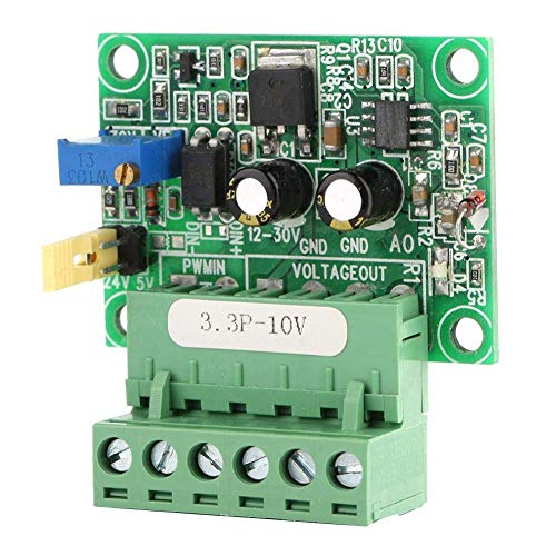 FTVOGUE 3.3V PWM to 0-10V Voltage Converter Modulo di conversione PLC digitale-analogico D/A