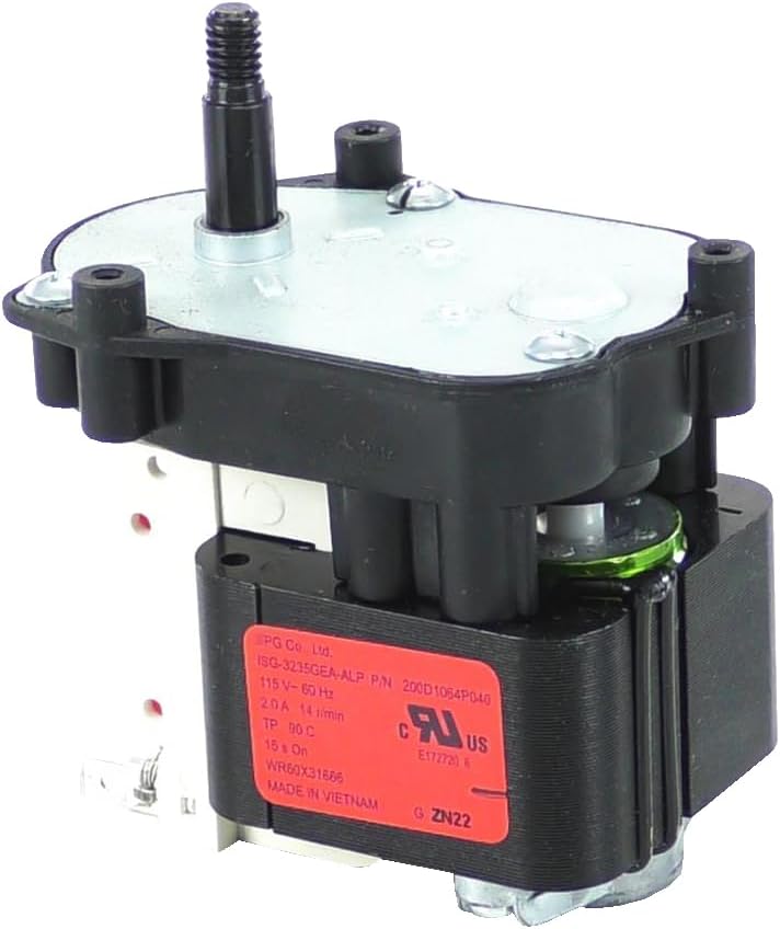 Direct Replacement for GE WR49X32252 Appliance Auger Motor Service Kit