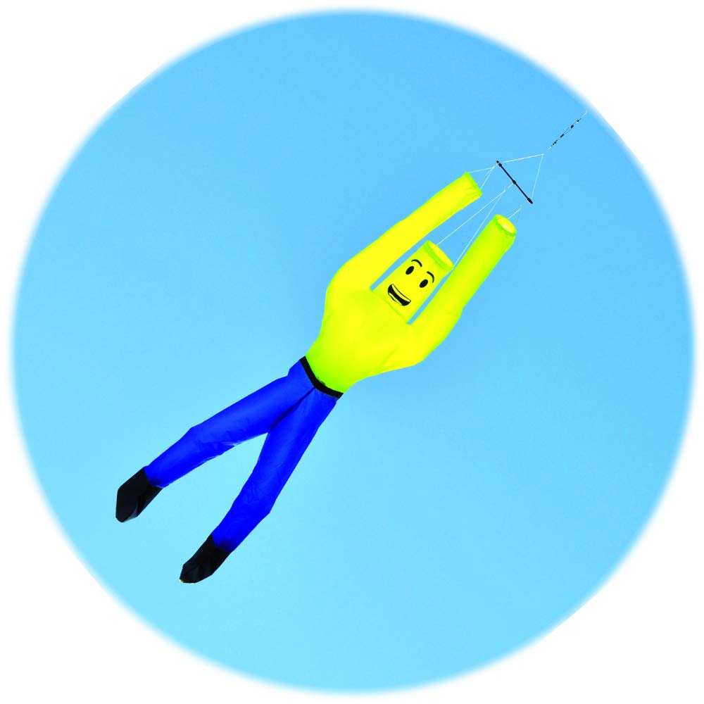 Spirit of Air Cloud Dude Windsock - Fluorescent Yellow