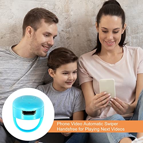 Video Clicker para telefone | Clicker de botão selfie sem fio,Controlador automático de anel de rola