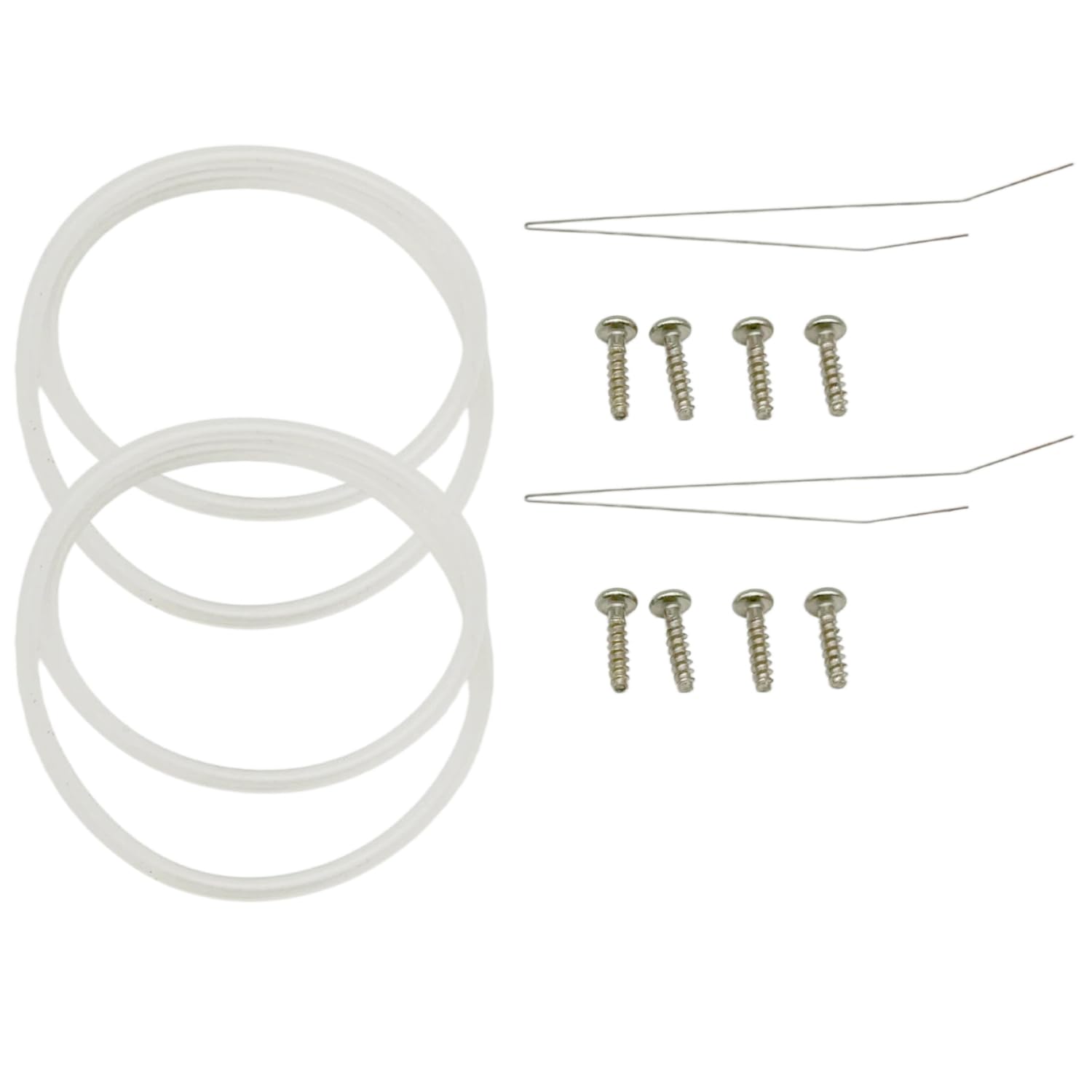 2x Reparatursatz Pumpentopfdichtung 12005744 12005317 Ersatzteile für Bosch Siemens Neff Geschirrspüler Behebung Fehler E15 inkl. Sump Seal Schrauben & Werkzeug im Set