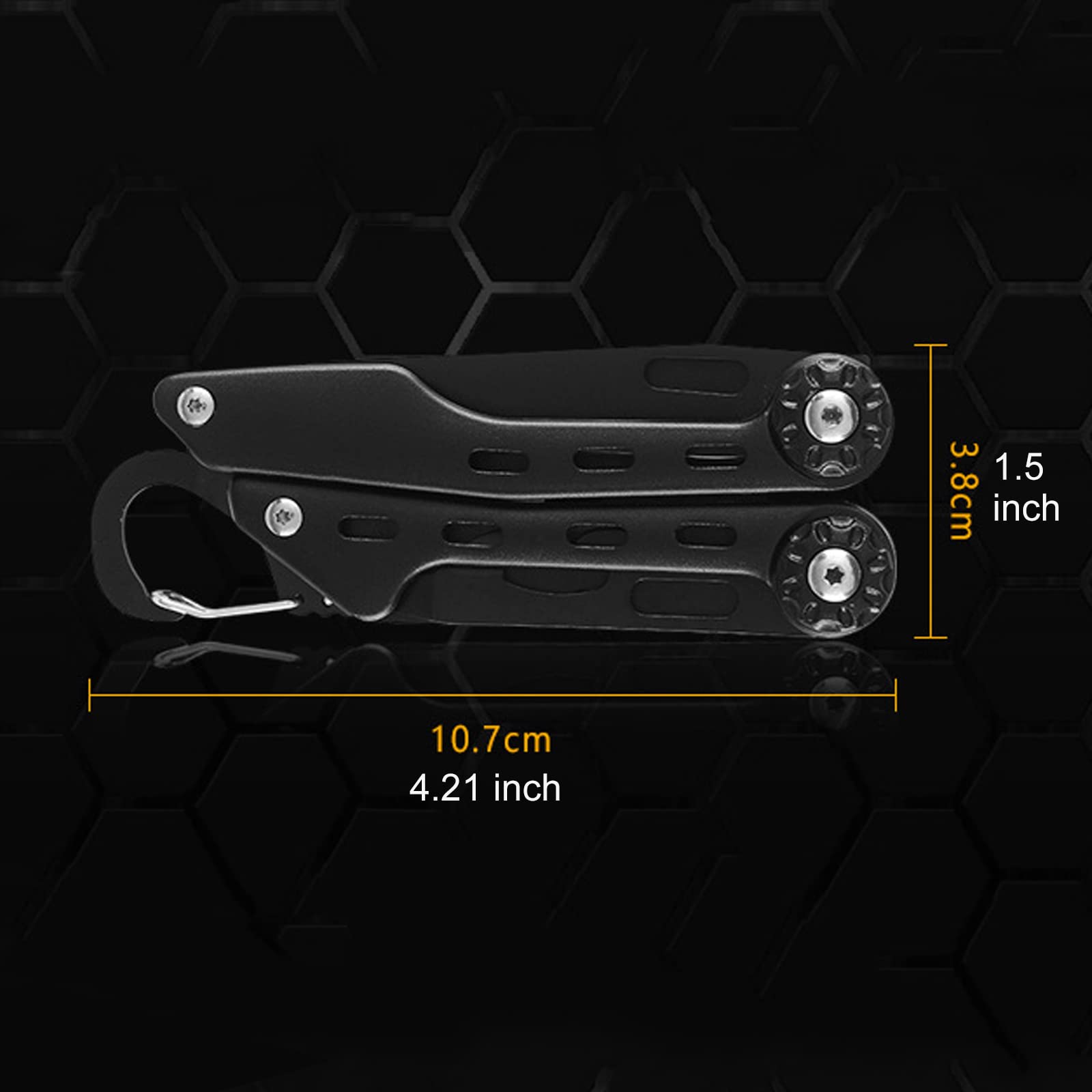 11 En 1 Multitools Multifonction Outil En Acier Inoxydable Couteau Pliant Pince Avec Sac En Tissu Oxford Pour Extérieur,Survie,Camping, Randonnée,Réparation Simple