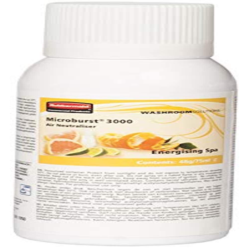 Rubbermaid 1910728 Microburst 3000 Energizing Spa Aerosol, 75ml Volume