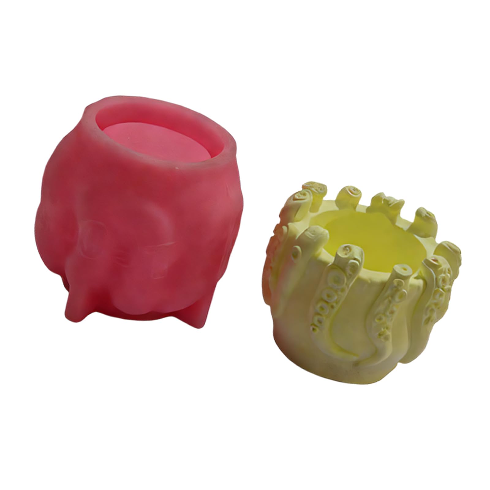 Woedpez Snail Octopuses Pen Holder Silicone with Skull Goat Designs Great for Enthusiasts Easy Render Casting