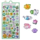 シール 可愛い 立体シール 3d立体ごほうびステッカー 女の子 キラキラ ステッカー 手帳用 diy用 水筒用 携帯電話飾り用 手芸用品 贈り物 (子猫)