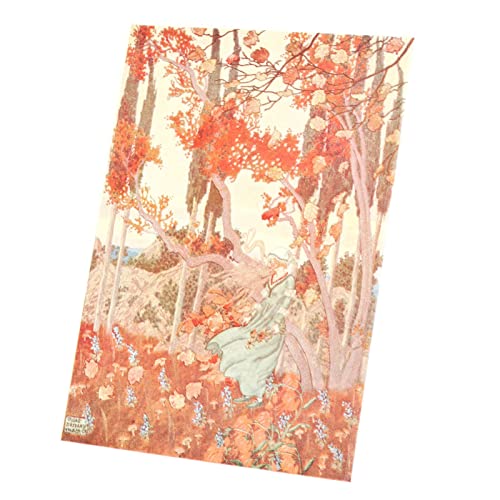 Illustration ancienne Les Jardins du Paradie Andersen pour chambre