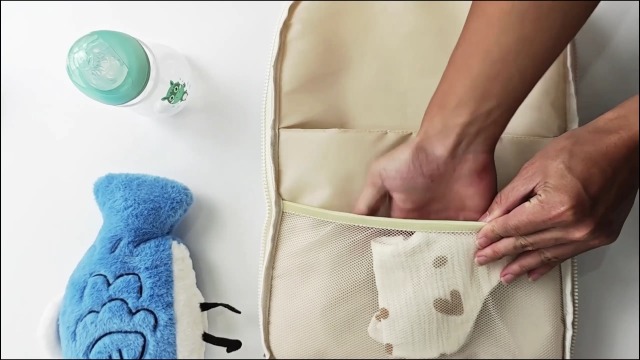 Small Diaper Bag Backpack - Lightweight Baby Bag With Insulated Pockets & Changing Pad