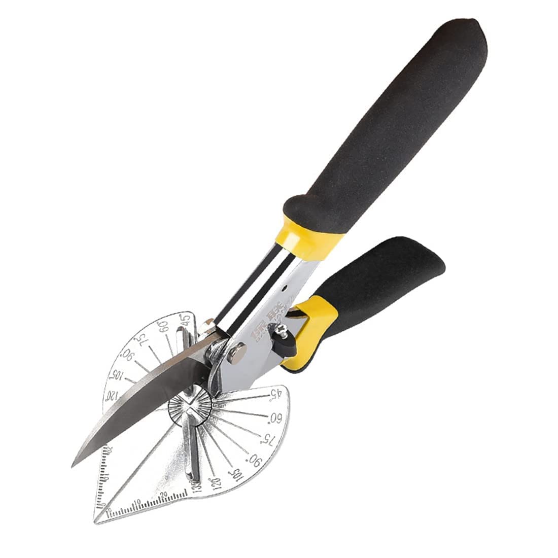 Multi Angle Miter Shear Cutter Cuts 45 to 135 Degree Miter Snips Cutting Tool, Hand Tools for Cutting Soft Wood, Plastic, PVC,etc (B0C3VN3TXB) Amazon Price History, Amazon Price Tracker